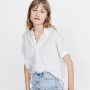Madewell Park Popover Shirt size XS